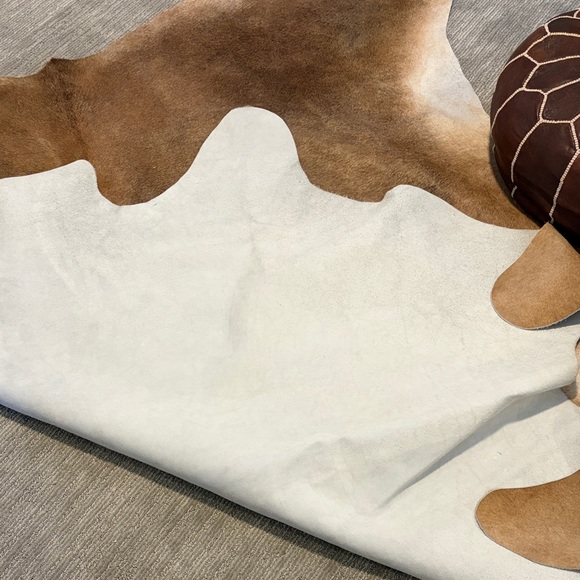 Brown Cowhide Rug - Picture 2 of 2